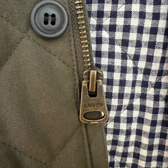 NWOT: Levi's Men's Cotton Diamond Quilted Jacket - Picture 4 of 6